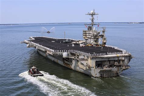 USS Harry S. Truman underway in the Red Sea during joint operations