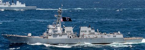 USS Stockdale DDG-106 Arleigh Burke-class destroyer at sea