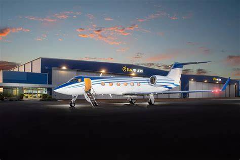 Van Nuys Airport business jets Los Angeles private aviation terminal