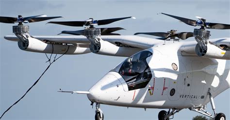 Vertical Aerospace VX4 zero-emission eVTOL during European testing
