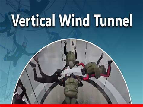 vertical wind tunnel demonstrating bodyflight skills