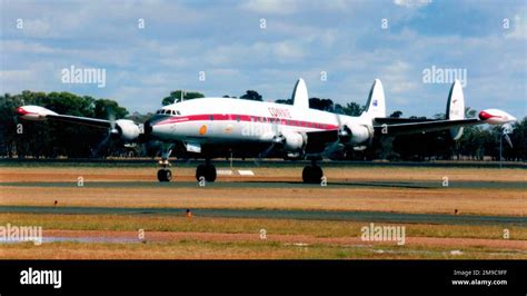 VH-EAG Southern Preservation restored Qantas Lockheed Super Constellation at airshow