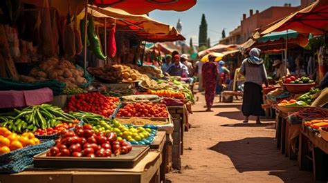 vibrant markets of Morocco