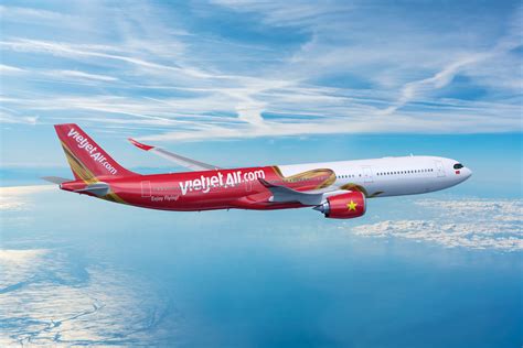 Vietjet aircraft on tarmac at Brisbane Airport after inaugural direct flight