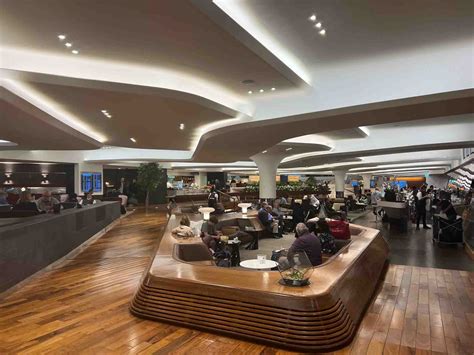 Virgin Atlantic Clubhouse Heathrow Upper Class lounge dining area
