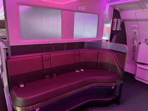 Virgin Atlantic The Loft social lounge Airbus A330neo Door 2
