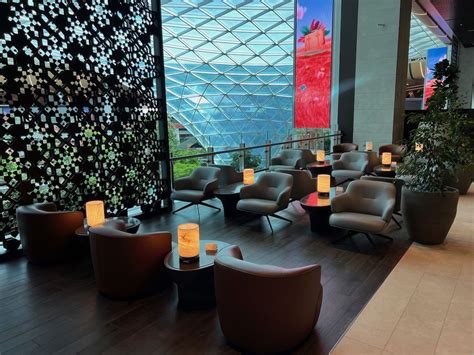 vitality spa swimming pool in al mourjan garden lounge with ambient lighting and wellness design