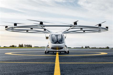 Volocopter’s VoloCity during autonomous vertical lift-off test flight in Berlin