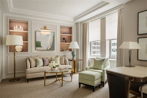 Waldorf Astoria New York junior suite living area
