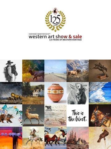 western paintings and sculptures on display at cfd western art show
