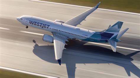 WestJet Boeing 737 MAX 8 Halifax Copenhagen route departure night
