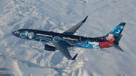 WestJet Disney Magic Plane