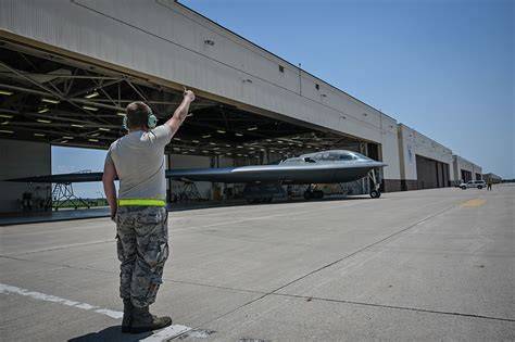 Whiteman Air Force Base B-2 Spirit hangars