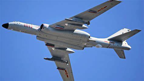 Xi’an H-6K Chinese bomber PLAAF long range strike aircraft