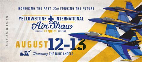 Yellowstone International Air Show Blue Angels Montana skies 2026