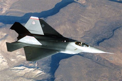 YF-22 prototype, the precursor to the F-22