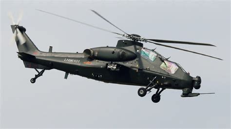 Z-10 helicopter showcasing HIRSS exhaust and stub wings in Tibet operations
