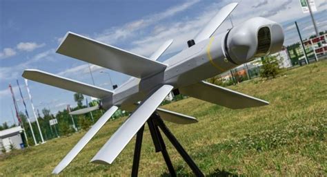 ZALA Lancet quad-launcher module with Izdeliye-53 variant loaded