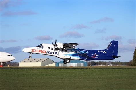 ZeroAvia Dornier 228 hydrogen-electric testbed during flight testing